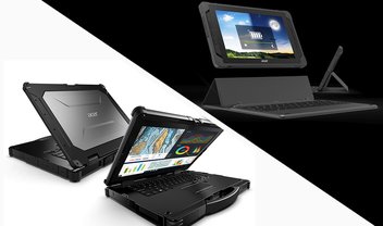 Acer lança linha Enduro de notebooks e tablets super-resistentes