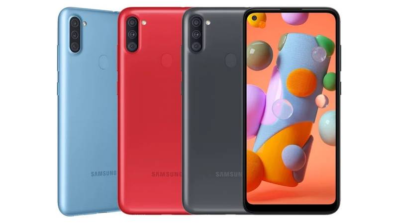 Galaxy A11. (Fonte: Samsung/Divulgação)