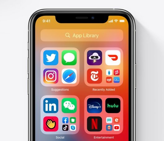 Biblioteca de apps do iOS 14 seria útil no Android.