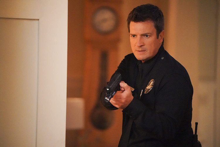 Nathan Fillion como John Nolan, em The Rookie. (ABC/Reprodução)