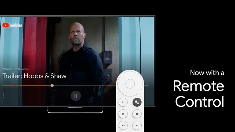 Suposto controle e interface do novo Chromecast