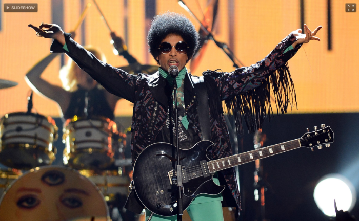 Prince Rogers na edição de 2013 do Billboard Music Awards em Las Vegas, nos Estados Unidos