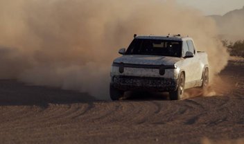 Veja como uma caminhonete elétrica se sai em estradas de terra