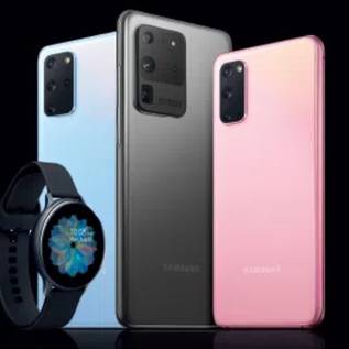 Imagem de Samsung dá Galaxy Watch Active 2 na compra do S20, S20+ ou S20 Ultra