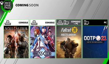 Xbox Game Pass terá Soulcalibur VI, Fallout 76 e mais; veja o que sai