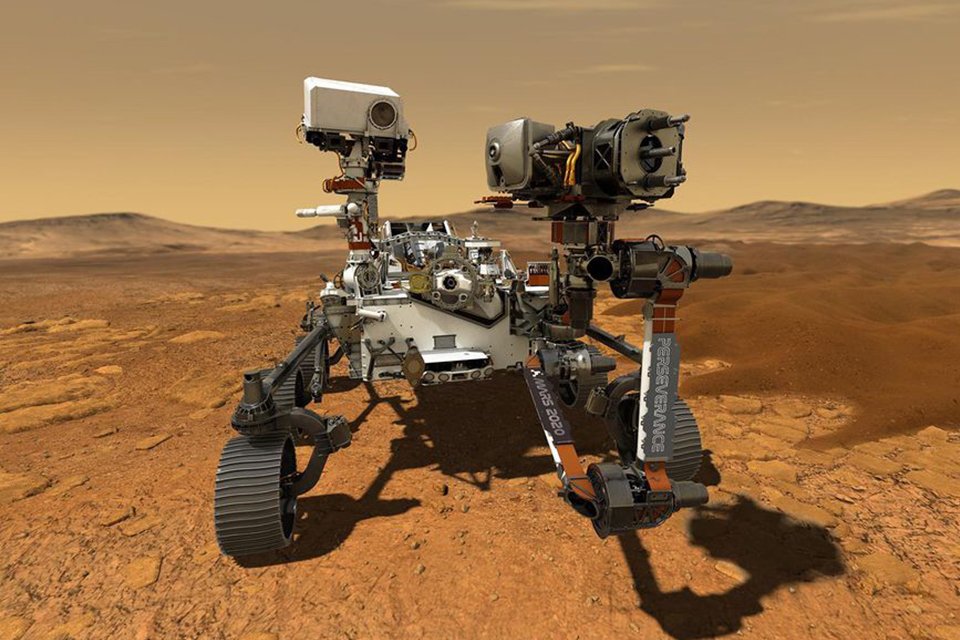 Lançamento do rover Perseverance para explorar Marte
