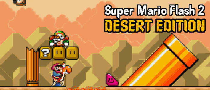 Super Mario Flash 2 - Desert 