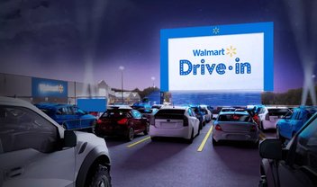 Walmart transformará estacionamentos em cinemas drive-in nos EUA