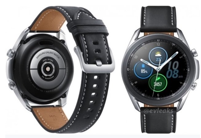 O Galaxy Watch 3 em uma das variações.