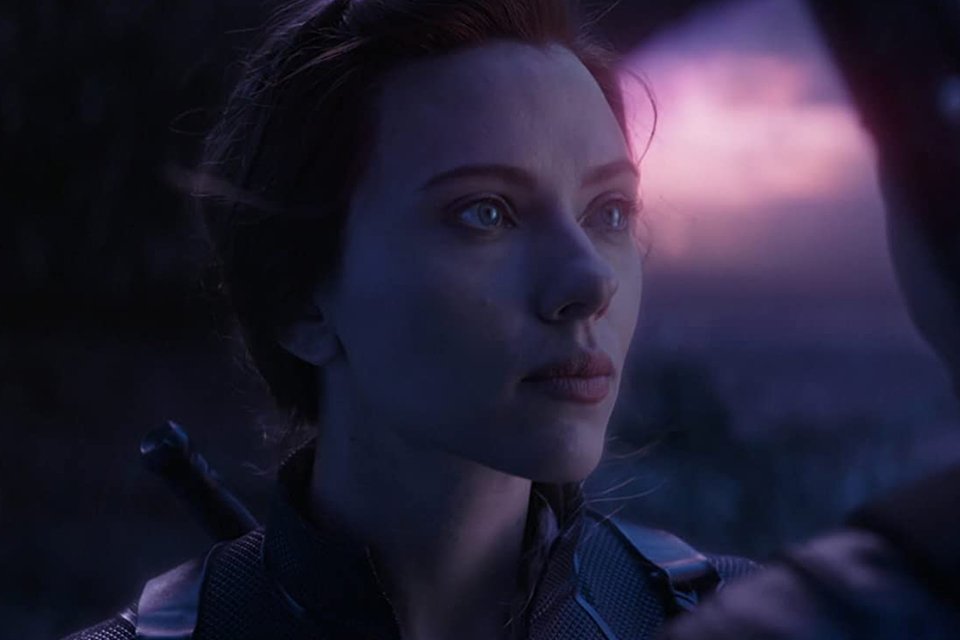 Scarlett Johansson em Vingadores: Ultimato