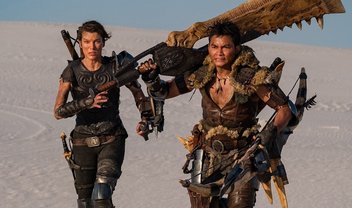 Filme Monster Hunter: imagem mostra Milla Jovovich com Dual Blades