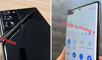 Galaxy Note 20 Ultra aparece em fotos com três câmeras traseiras