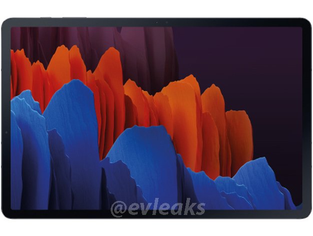 Imagem de produto do novo Galaxy Tab S7.