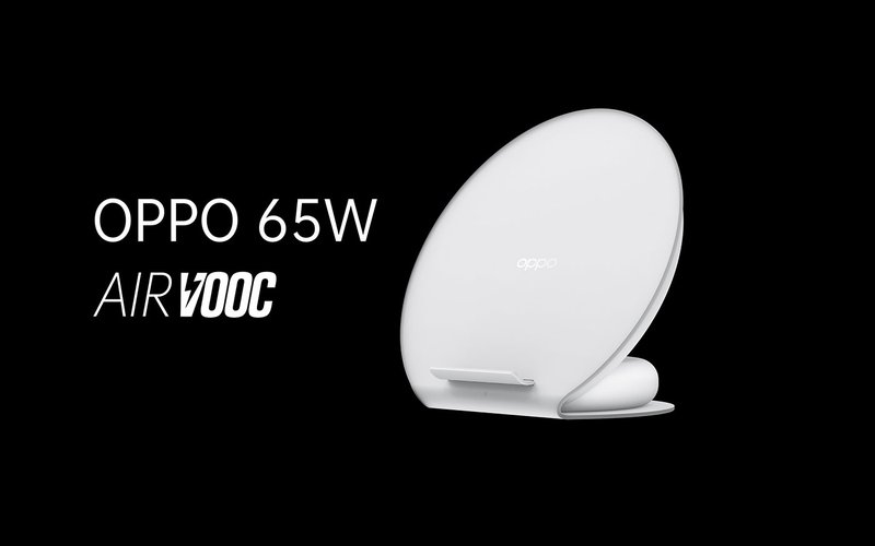 Carregador wireless AirVOOC de 65W da Oppo.