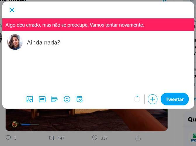 Contas verificadas são impedidas de Tweetar nesta quarta-feira (14).