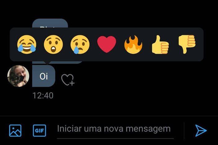 Neste ano, o Twitter também recebeu reações com emojis nas mensagens