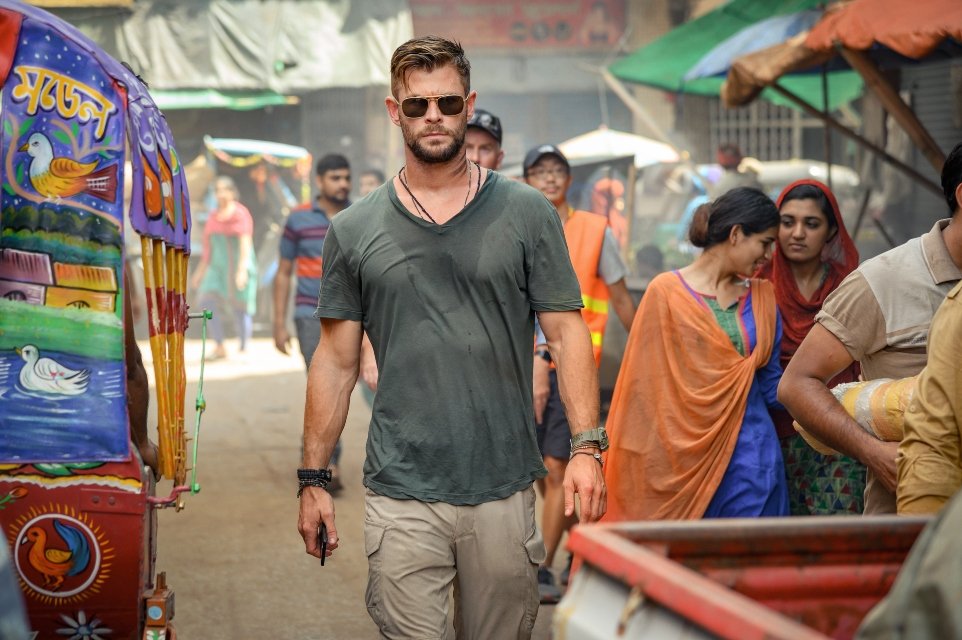 Chris Hemsworth em 'Resgate'