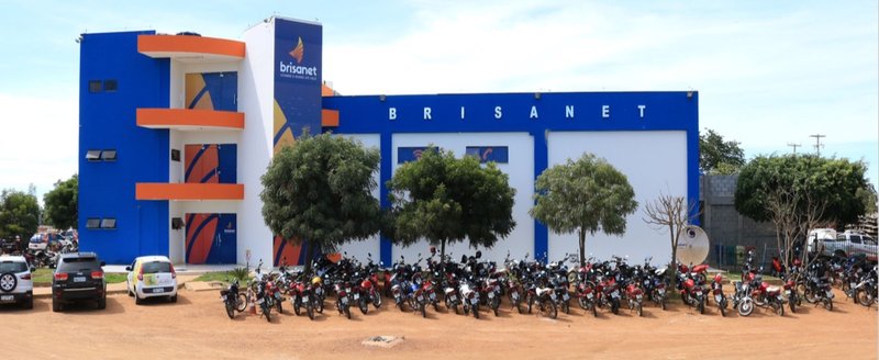 Imagem da empresa Brisanet, operadora regional de internet do Ceará