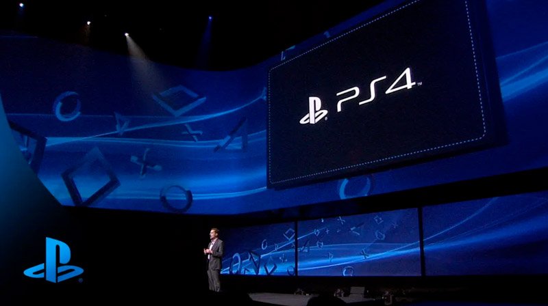 Evento de lançamento do PS4, em novembro de 2013