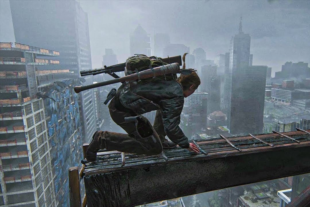 The Last of Us Parte 2 tem uma ótima mecânica de fobia de altura