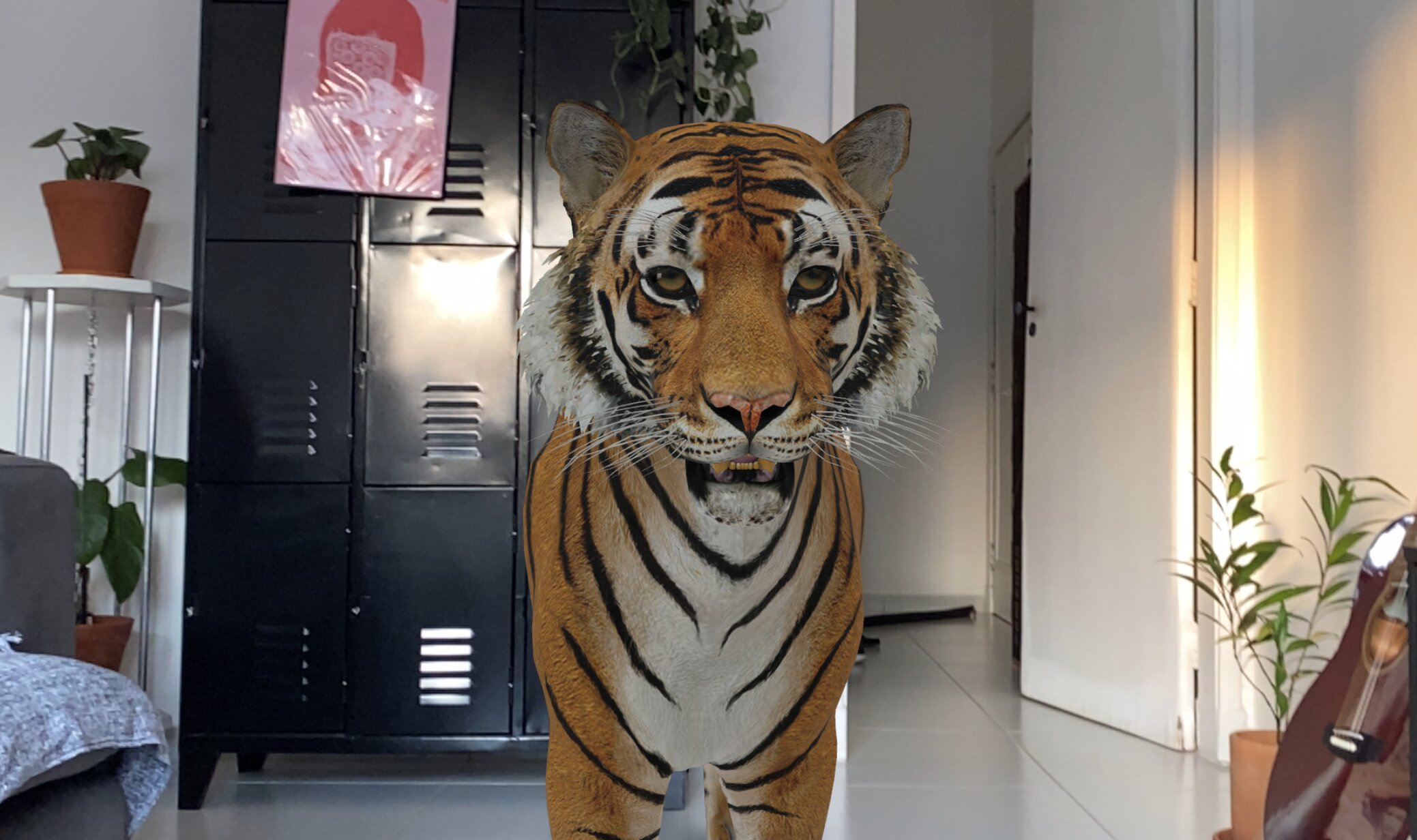 ANIMAIS 3D do GOOGLE VEJA NO SEU ESPAÇO QUALQUER ANIMAL ( panda leão  tubarão zebra tigre e mais ) 