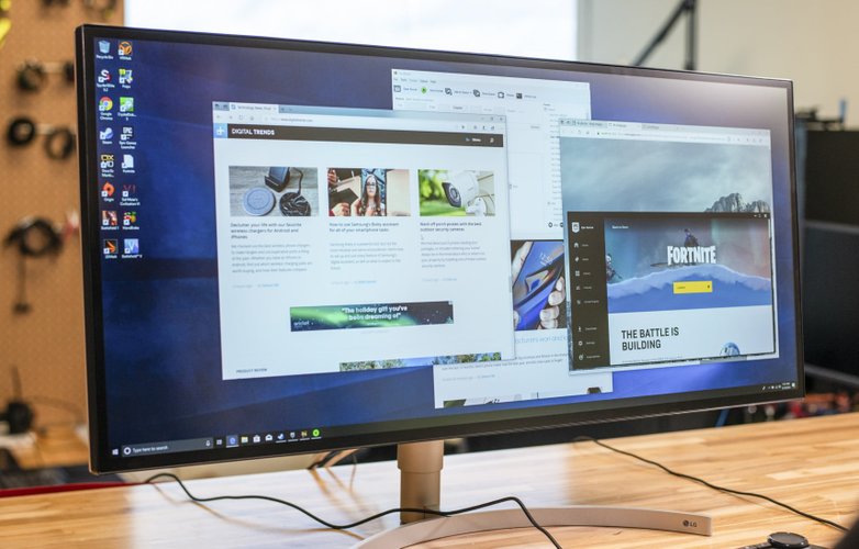 Modelos ultrawide oferecem mais espaço para organizar as tarefas.