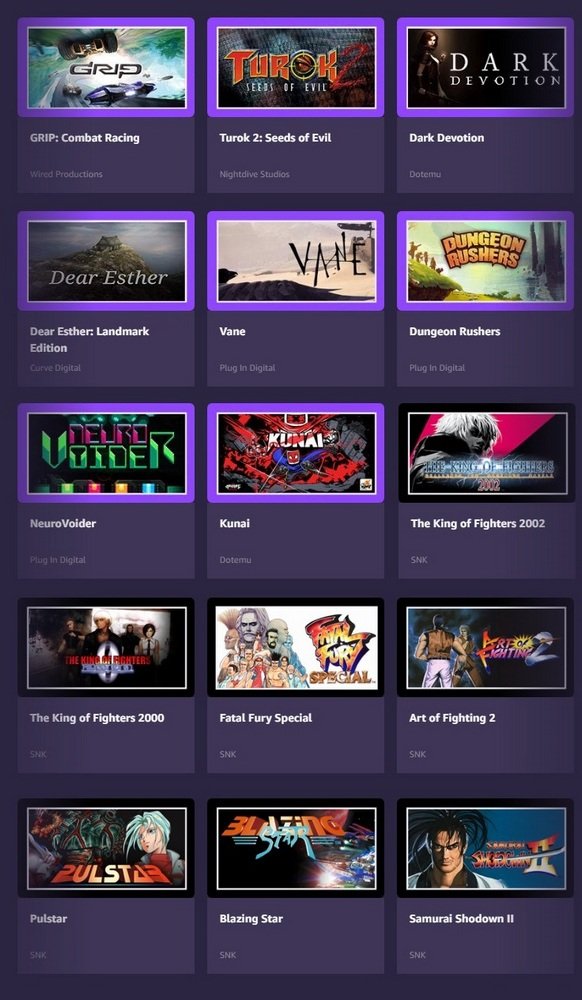 Um bom catálogo de games é oferecido no mês gratuito do Twitch Prime.
