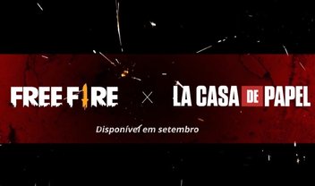 Free Fire terá evento temático com La Casa de Papel