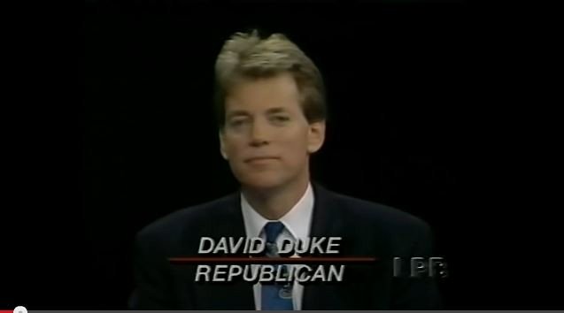 David Duke em entrevista enquanto integrante do partido republicano nos EUA.