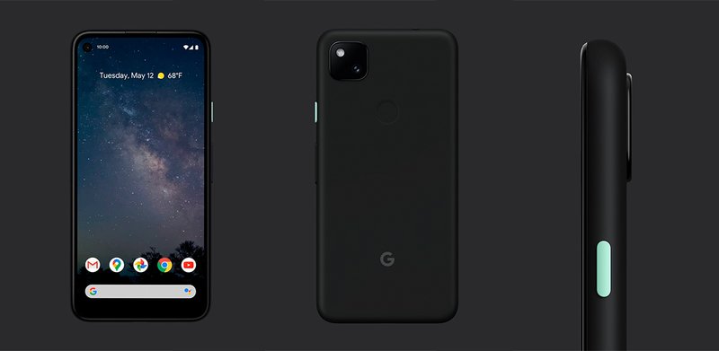 Novo Google Pixel 4a.