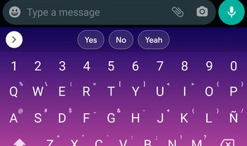 Teclado Gboard ganha sugestões de respostas e adesivos