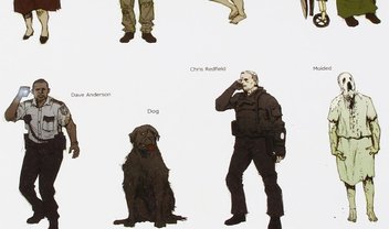 Artes conceituais de Resident Evil 7 mostram personagens cortados