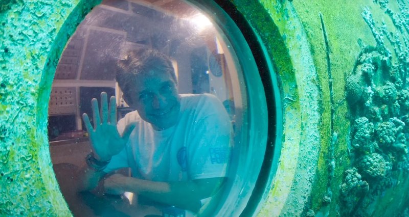 Fabien Cousteau durante a Missão 31