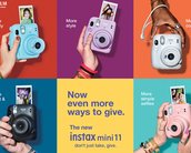 Fujifilm anuncia chegada da câmera Instax Mini 11 no Brasil