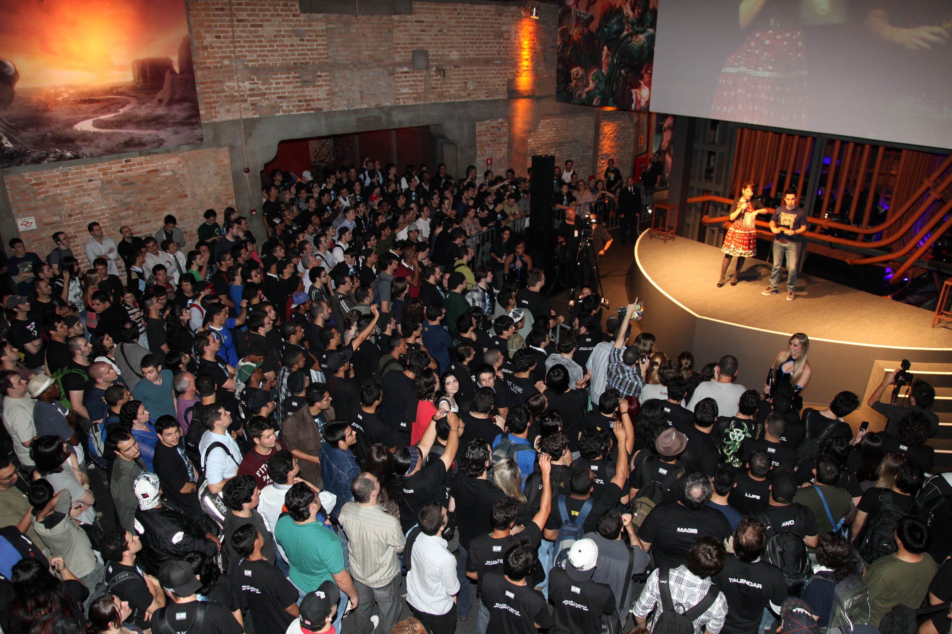 Evento de lançamento de World of Warcraft no Brasil