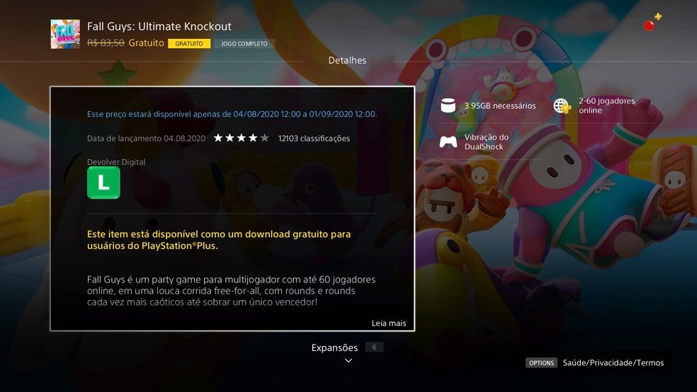 Como baixar Fall Guys no PS4 e na Steam - TecMundo