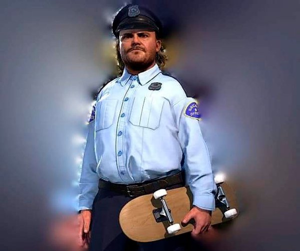 Suposta imagem de Jack Black no remake de Tony Hawk's Pro Skater