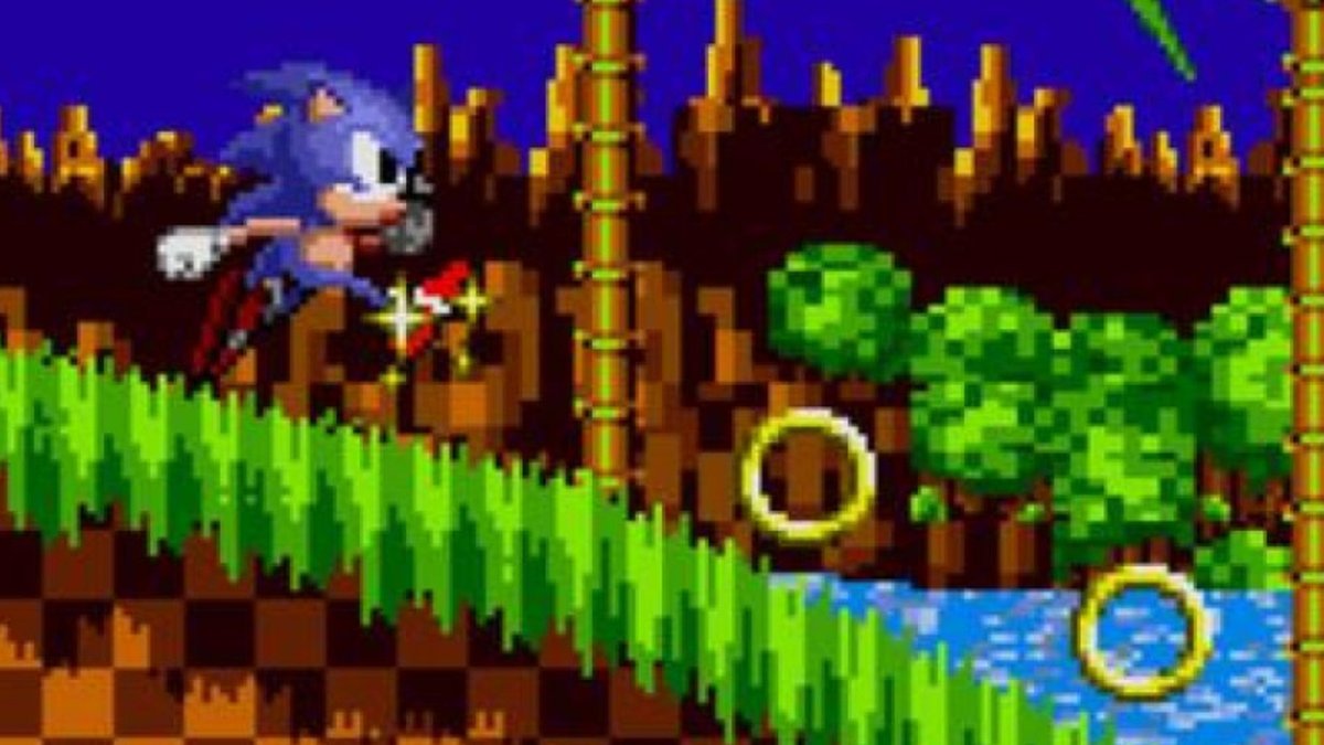 Novos sprites (Green Hill) - Sonic Genesis