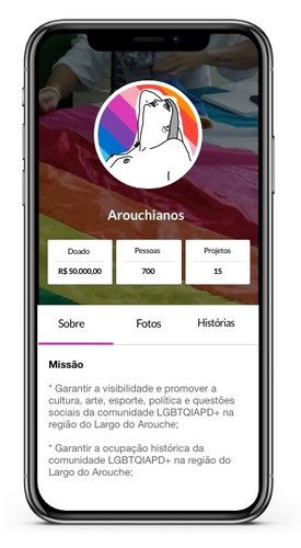 Projetos sociais voltados para a comunidade LGBTI+ receberão 5% dos lucros da fintech.