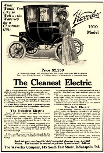 A decadência dos carros elétricos nos EUA tornou o país campeão em emissões de carbono de 1860 a 2005 (hoje, é a China).