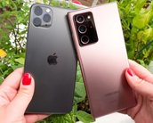 Galaxy Note 20 Ultra vs iPhone 11 Pro Max: qual a melhor câmera?