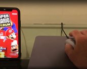 Fã consegue jogar Super Mario no iOS usando mouse do Super Nintendo