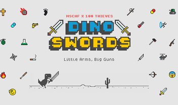 Jogo do dinossauro do Google ganha versão turbinada com armas 