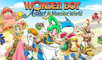 Wonder Boy: Asha in Monster World é anunciado para PS4 e Switch