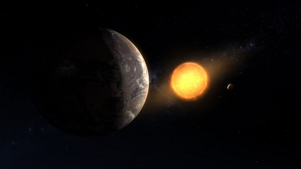 O planeta Kepler-1649c foi originalmente classificado por um algoritmo como sendo um falso positivo.