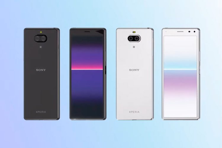 O Xperia 8 Lite está disponível nas cores preto e branco.