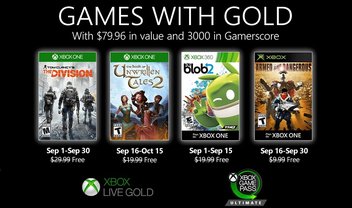 Xbox Games With Gold de setembro tem The Division, de Blob 2 e mais