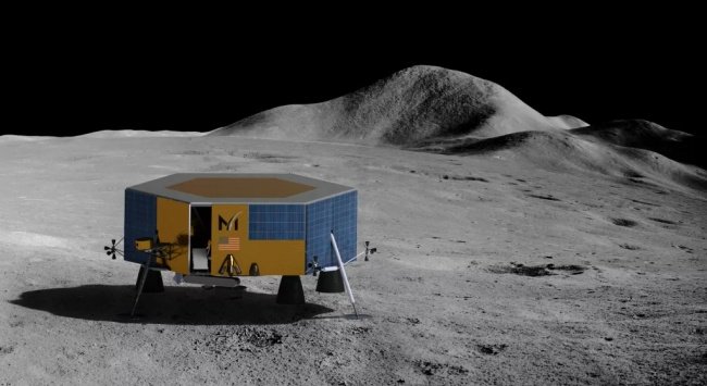 A sonda XL-1 conta com vários equipamentos para realizar experimentos no solo lunar.
