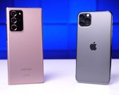 Galaxy Note 20 Ultra vs iPhone 11 Pro Max: quem é mais resistente