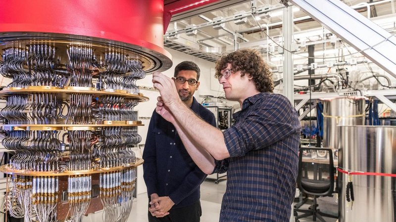Sycamore, supercomputador quântico da Google.